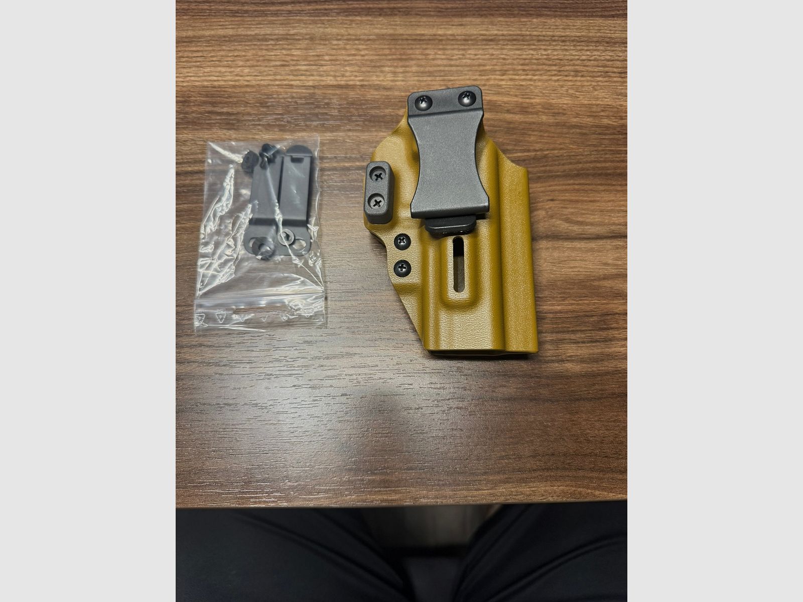 Black Trident Viking IWB Kydex Holster - Kleur Coyote