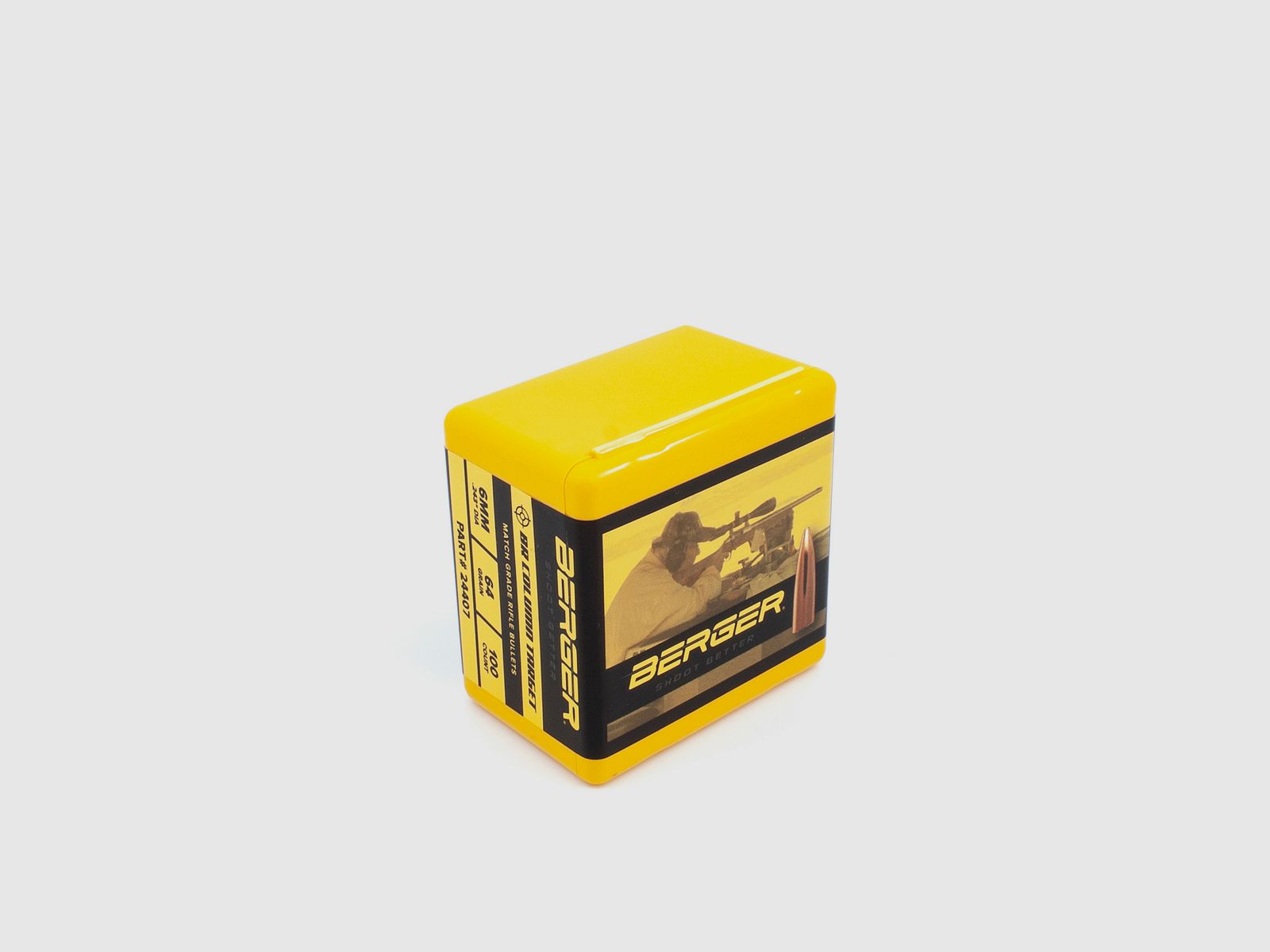 Balas Berger 6mm/.243 BR Column Target 64,2GR 1000 piezas