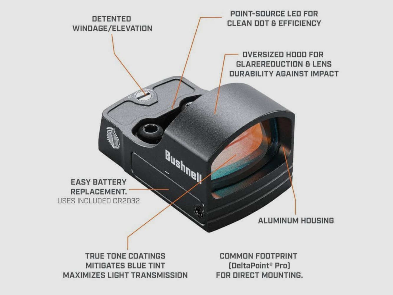 Bushnell Rotpunkt Reflexvisier RXS-100