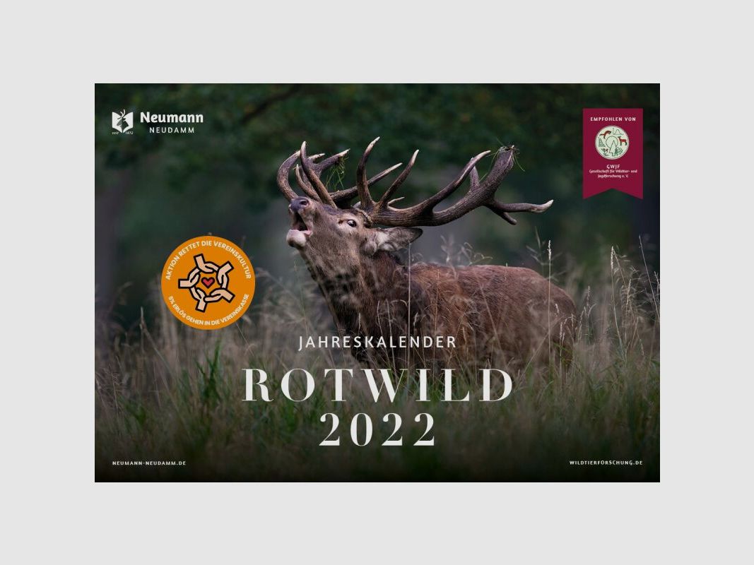 Kalender Rotwild 2022