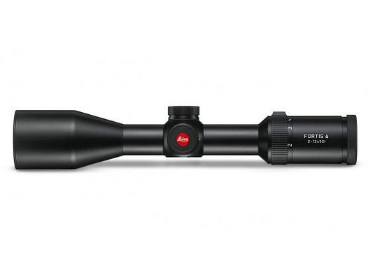 Leica Fortis 6 2-12x50i L-4a mit Schiene 
                Mit dem Fortis 6 verbindet Leica ein puristisches Zielfernrohrdesign mit hoher optischer Abbildungsleistung.