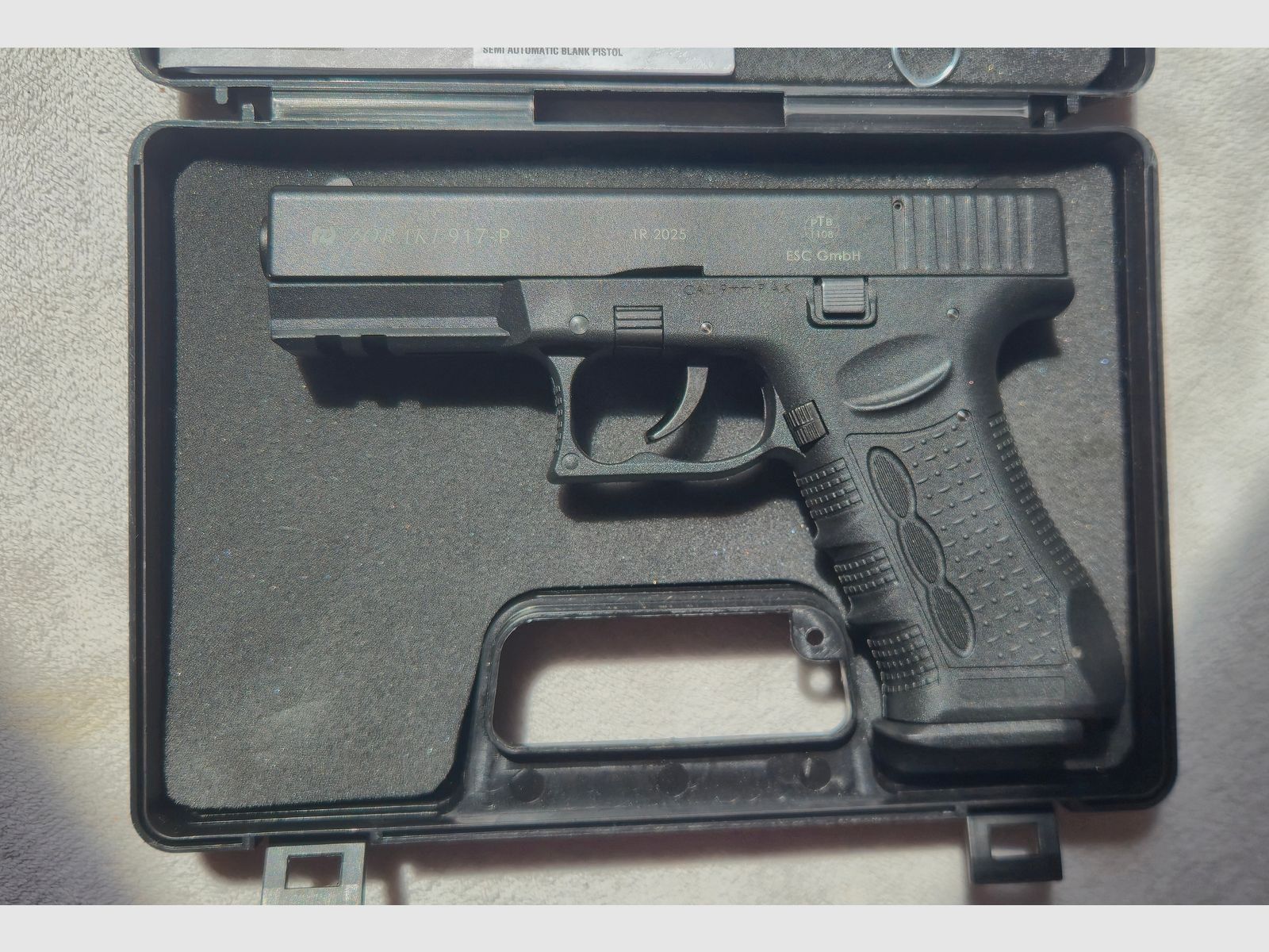 Pistola a salve Zoraki 917 / Nera, 9mm PAK