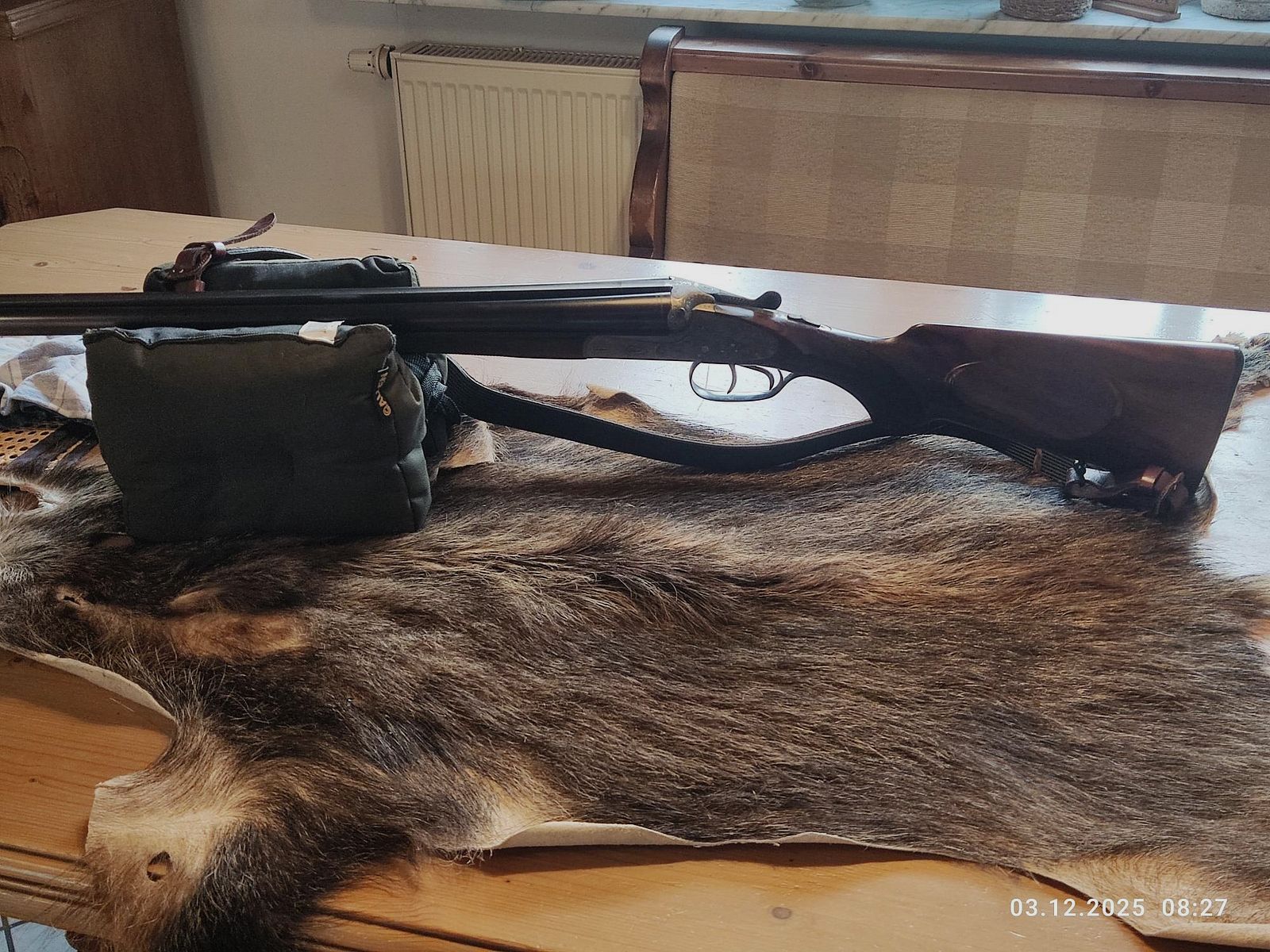 Fucile doppietta Merkel 12/70