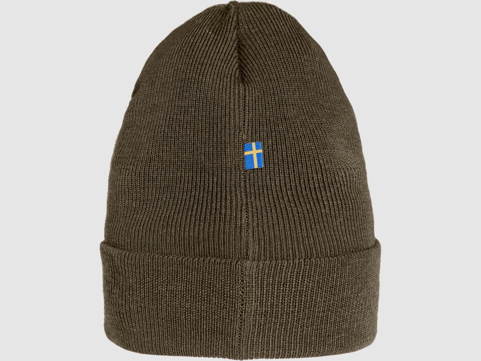 FJÄLLRÄVEN Classic Knit Hat Mütze Dark Olive