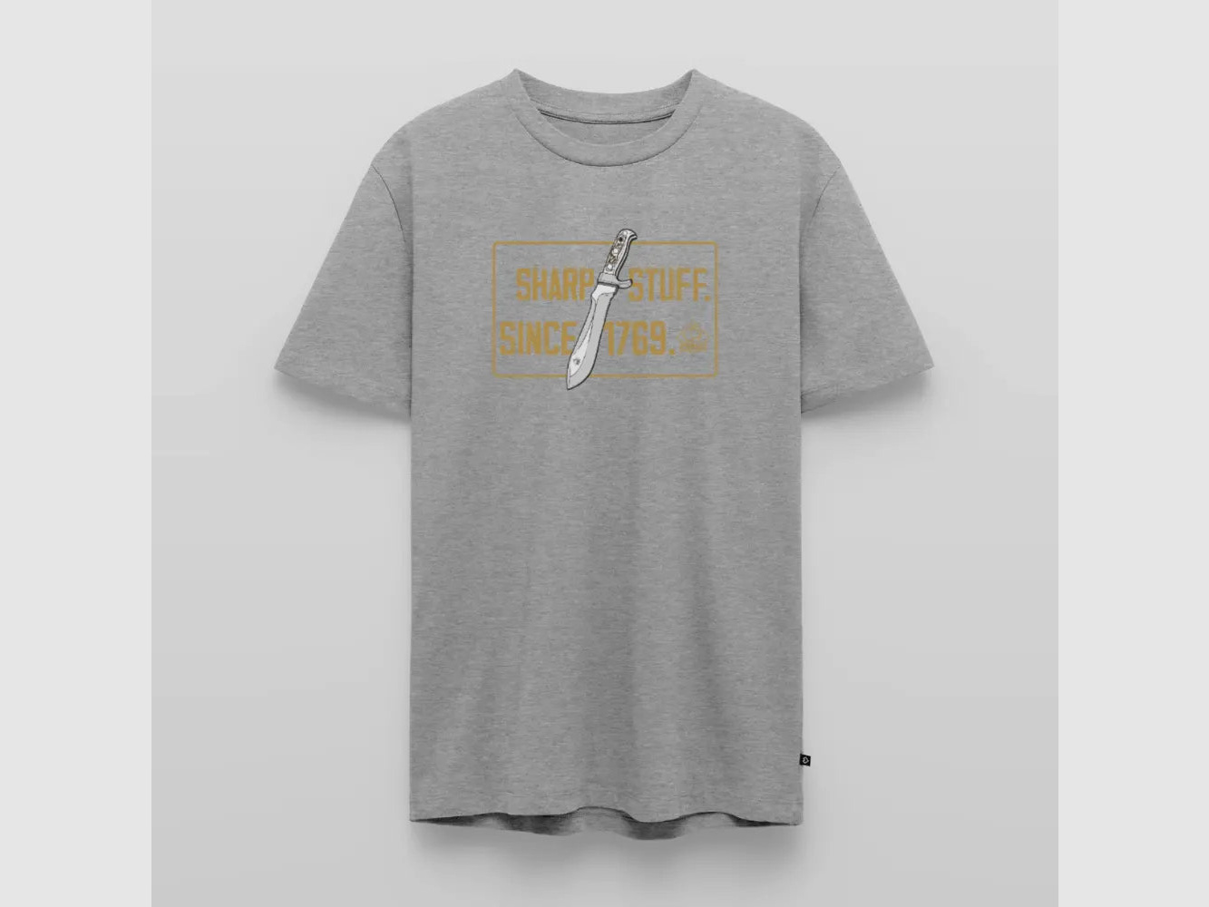PUMA Męska Premium Koszulka "Sharp stuff since 1769 Gold"