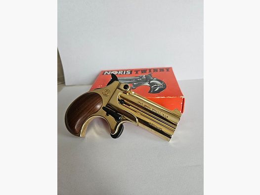 DERRINGER NORIS TWINNY pezzo da collezione Oro