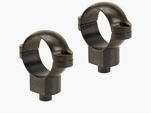 Leupold QR anillos 25,4 mm altos brillantes negros