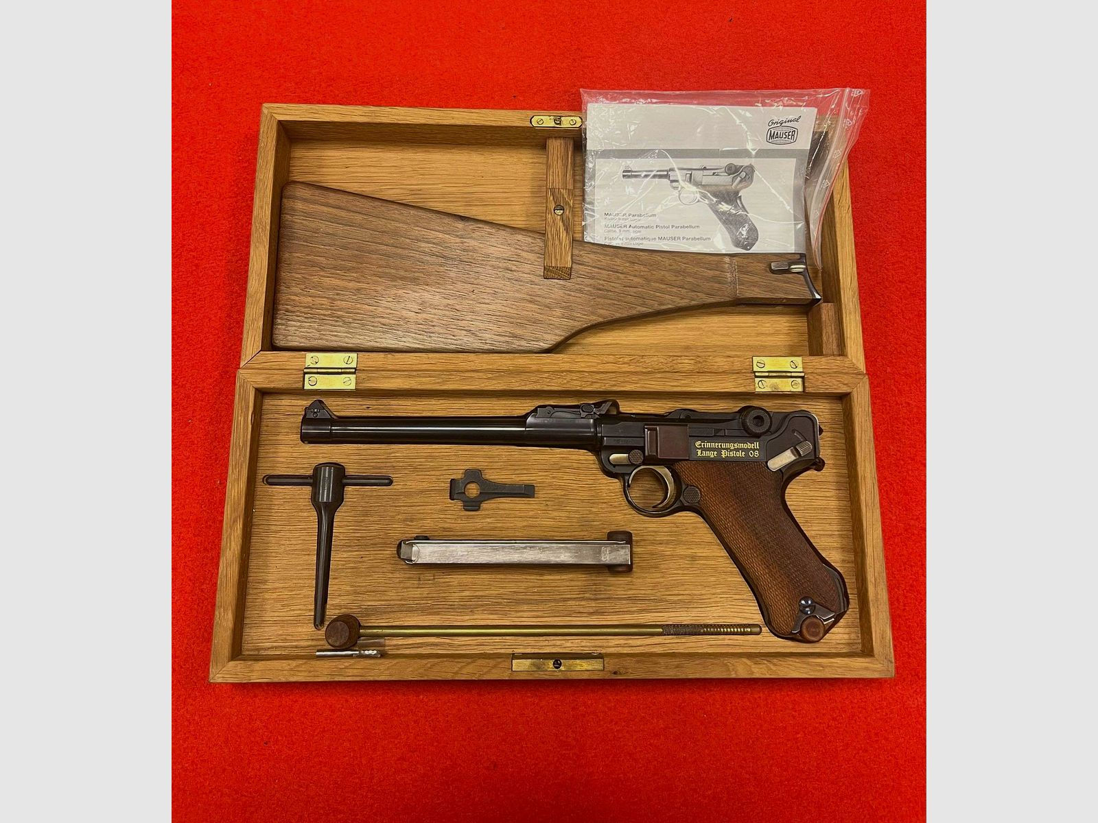 Mauser Mauser Luger P08-H Artiglieria Limited Edition 9x21mm, Bild 1 von 9