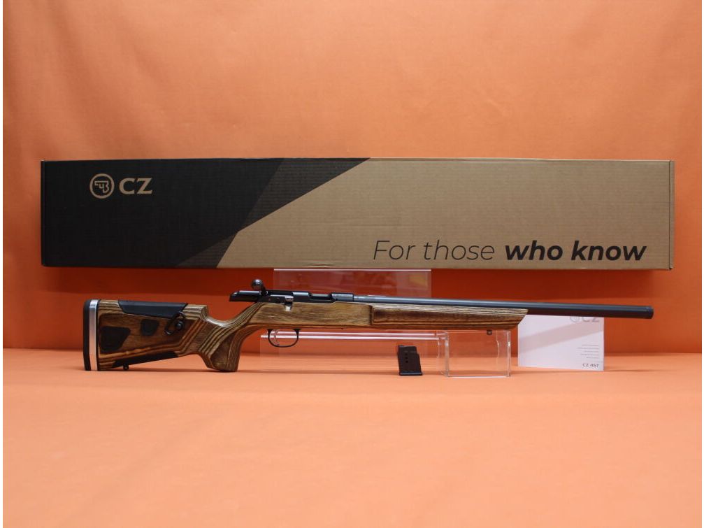 CZUB	 Rep.Büchse .22lr CZ 457: AT-One 525mm Varmint Lauf/ Gewinde 1/2-20/ Schichtholzschaft