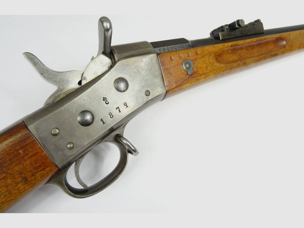 Rolling-Block Remington militair model M1867/M1874 kal. 8x58mmR, afbeelding 4 van 13