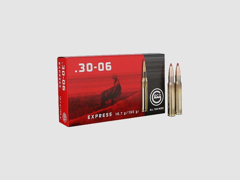 Geco .30-06 Express 10,7g/165grs cartouches de fusil