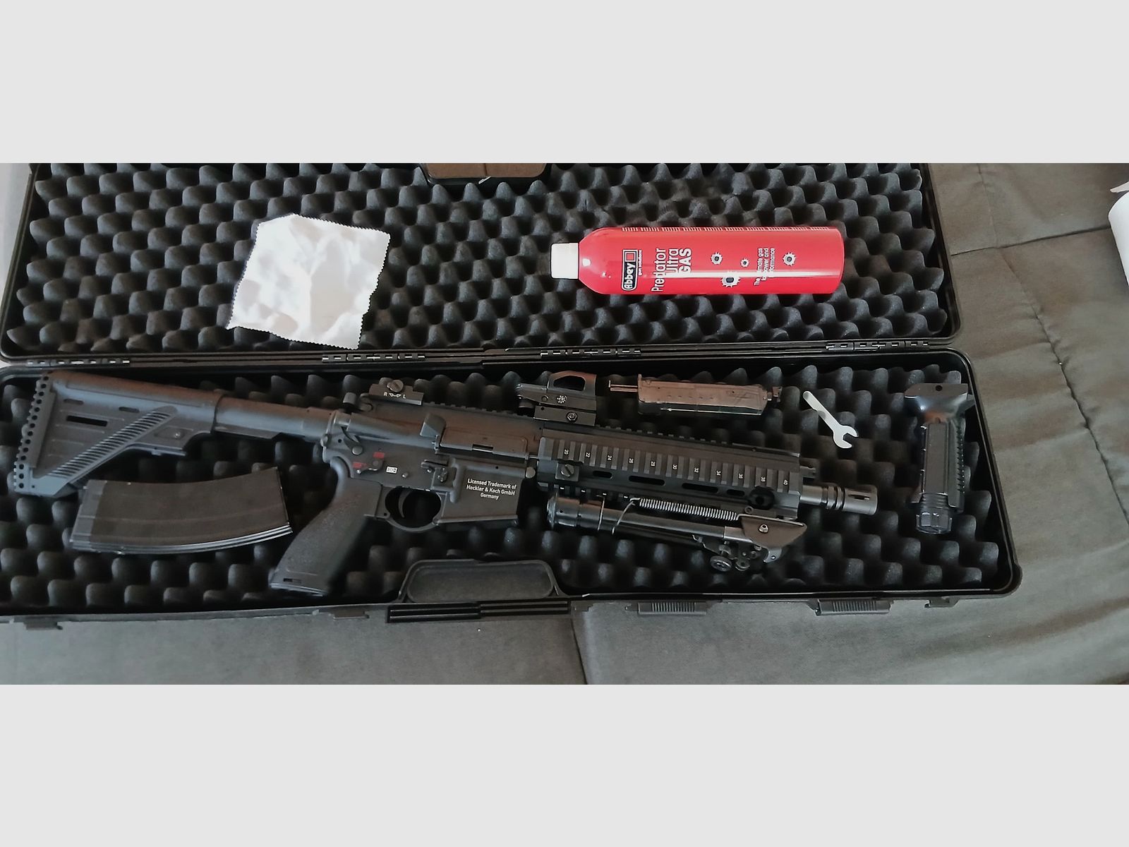 Airsoft Umarex HK 416 D. GBB