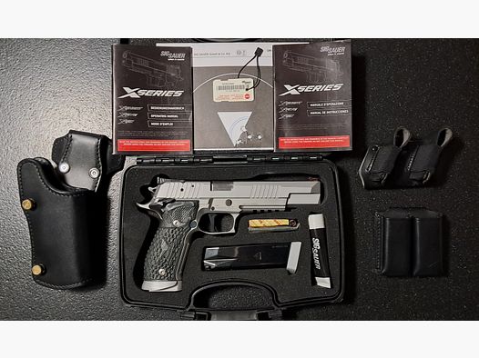 Sig Sauer X - Six Supermatch, calibre 9 mm avec accessoires   RÉSERVÉ