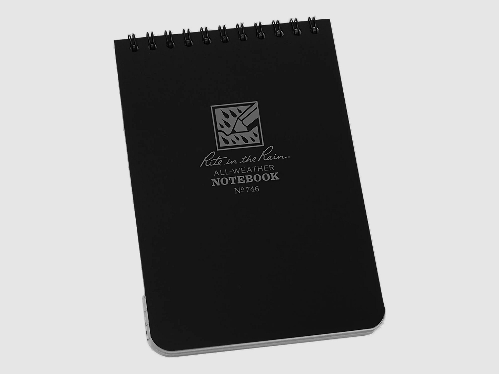 Rite in the Rain Spiralblock schwarz Nr. 746