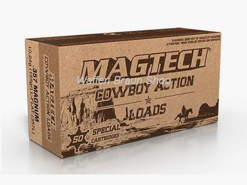 Magtech-357MAG LFN 158GRS A50 #357L