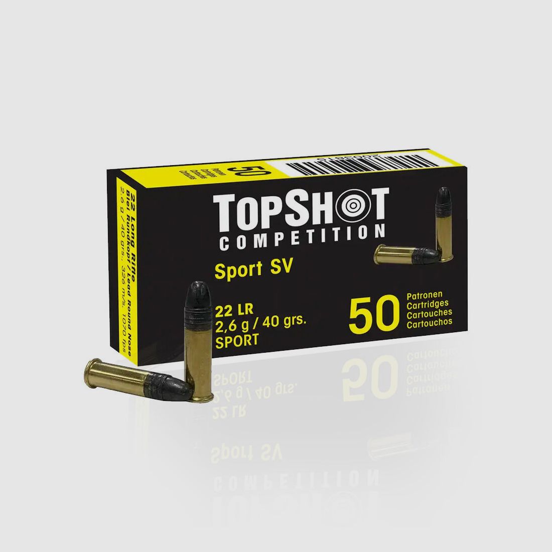 TopShot Competition Competition LRN 40grs 50St .22lr