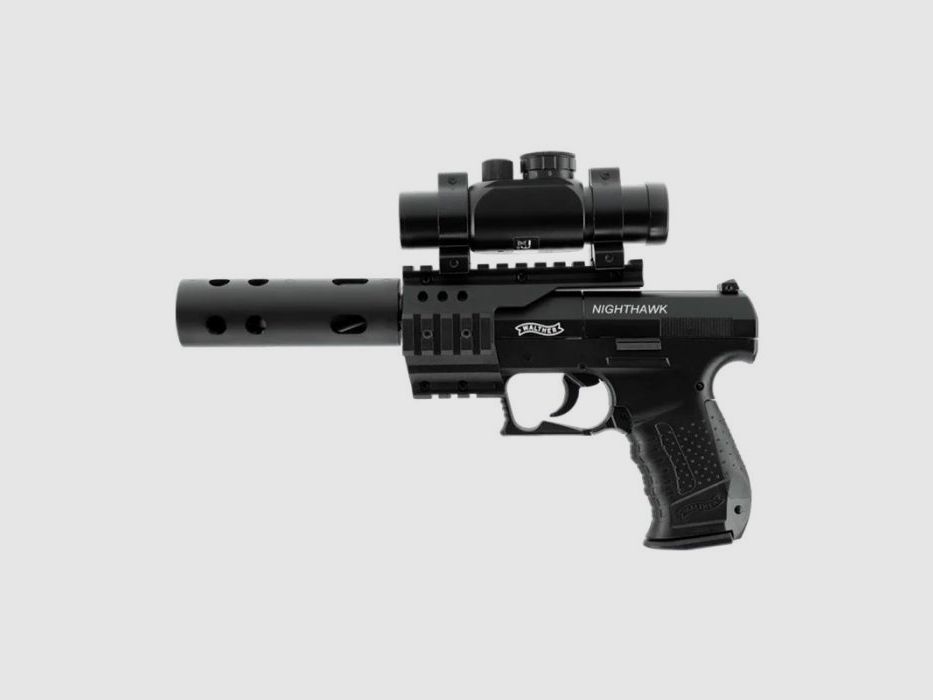 Walther CO2 Pistol NightHawk .177 cal 3.5 Joules 8 Shots, image 1 of 2