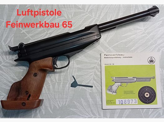 <Pistola de aire comprimido Feinwerkbau Modelo 65