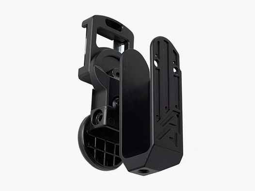 DAA Flex Holster LH Aluminum Assembly (without insert block and inlay) Cerakote - Crushed Silver H-255