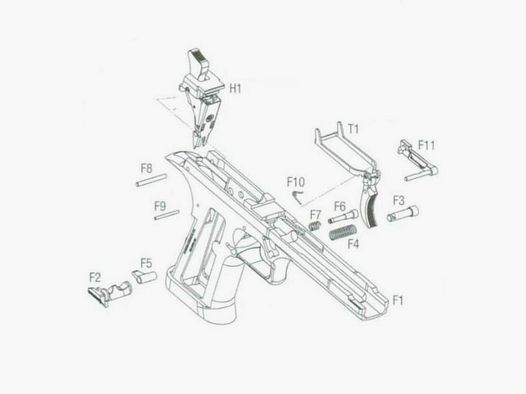 Hahnstangenstift F8 DE