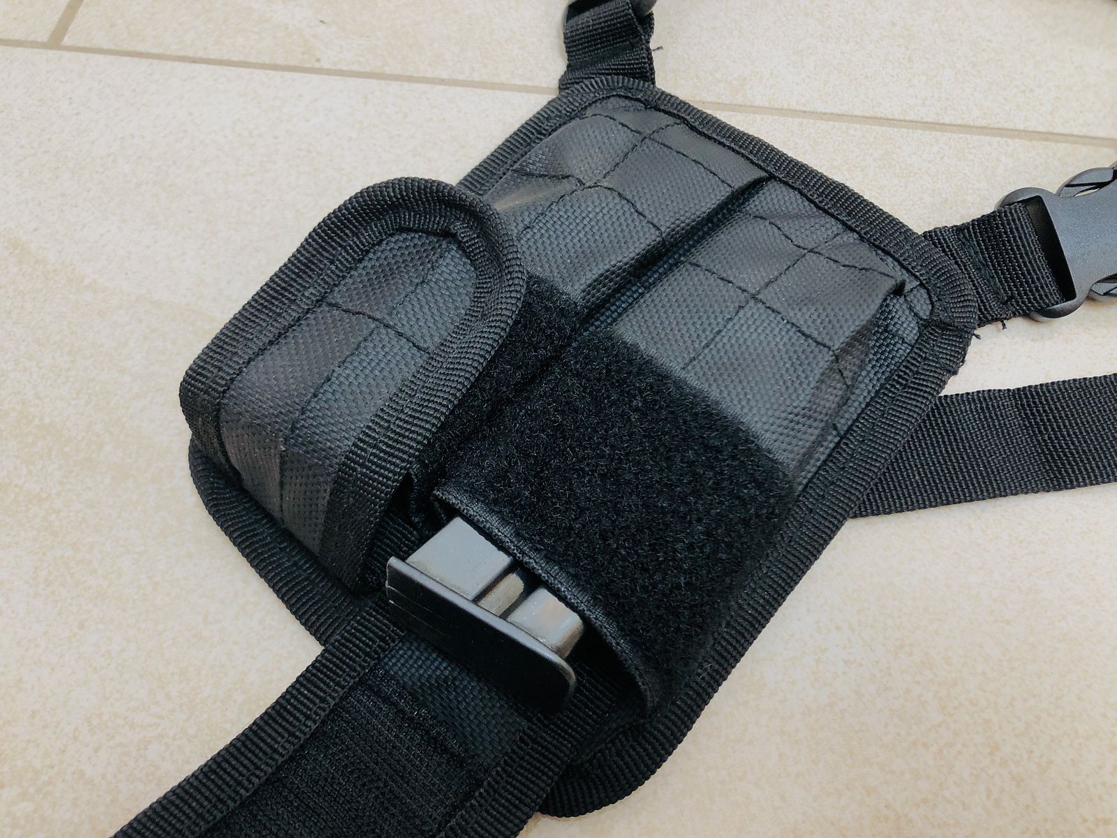 ••• Holster - Lot / 4x Cordura - Pistol holster •••