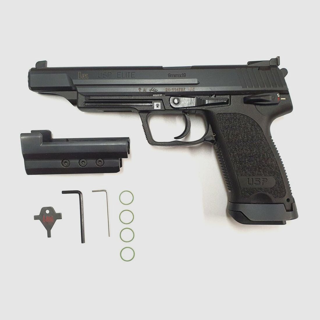 Pistole Heckler und Koch	 USP Elite Inkl. Zubehör