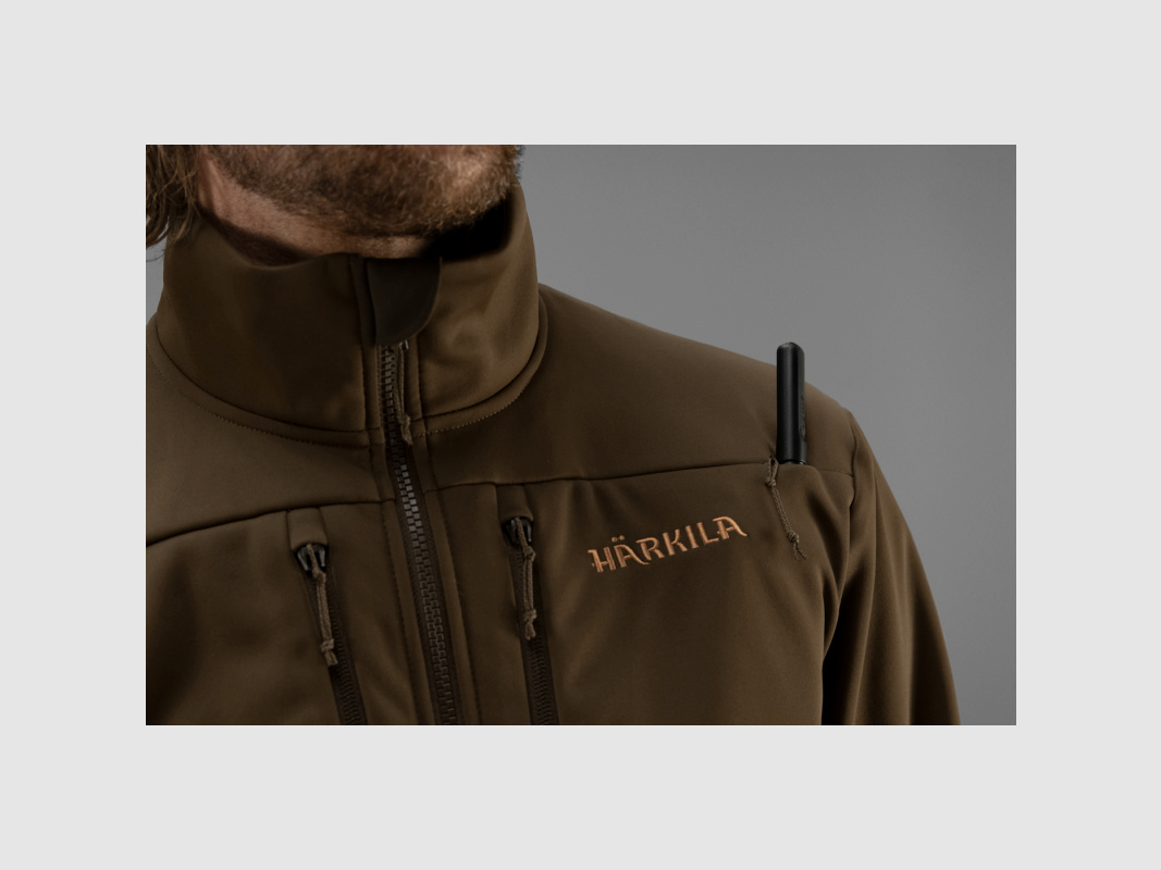 Härkila Herren Fleecejacke Mountain Hunter Pro WSP Hunting Green/Shadow Brown