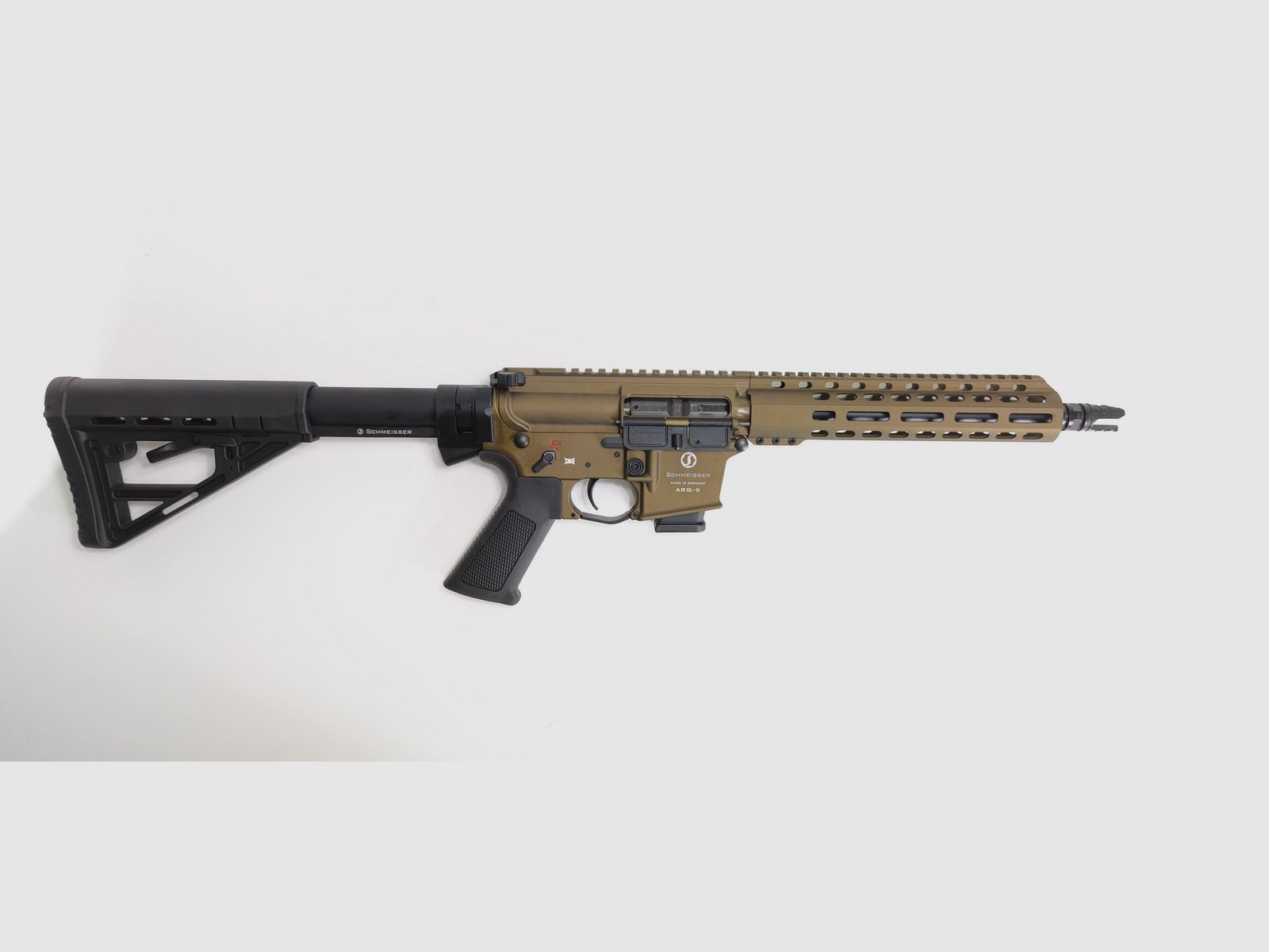 Schmeisser AR15-9 S4F M-Lok 10.5 Bronze 9mm Limited Edition, image 2 of 8