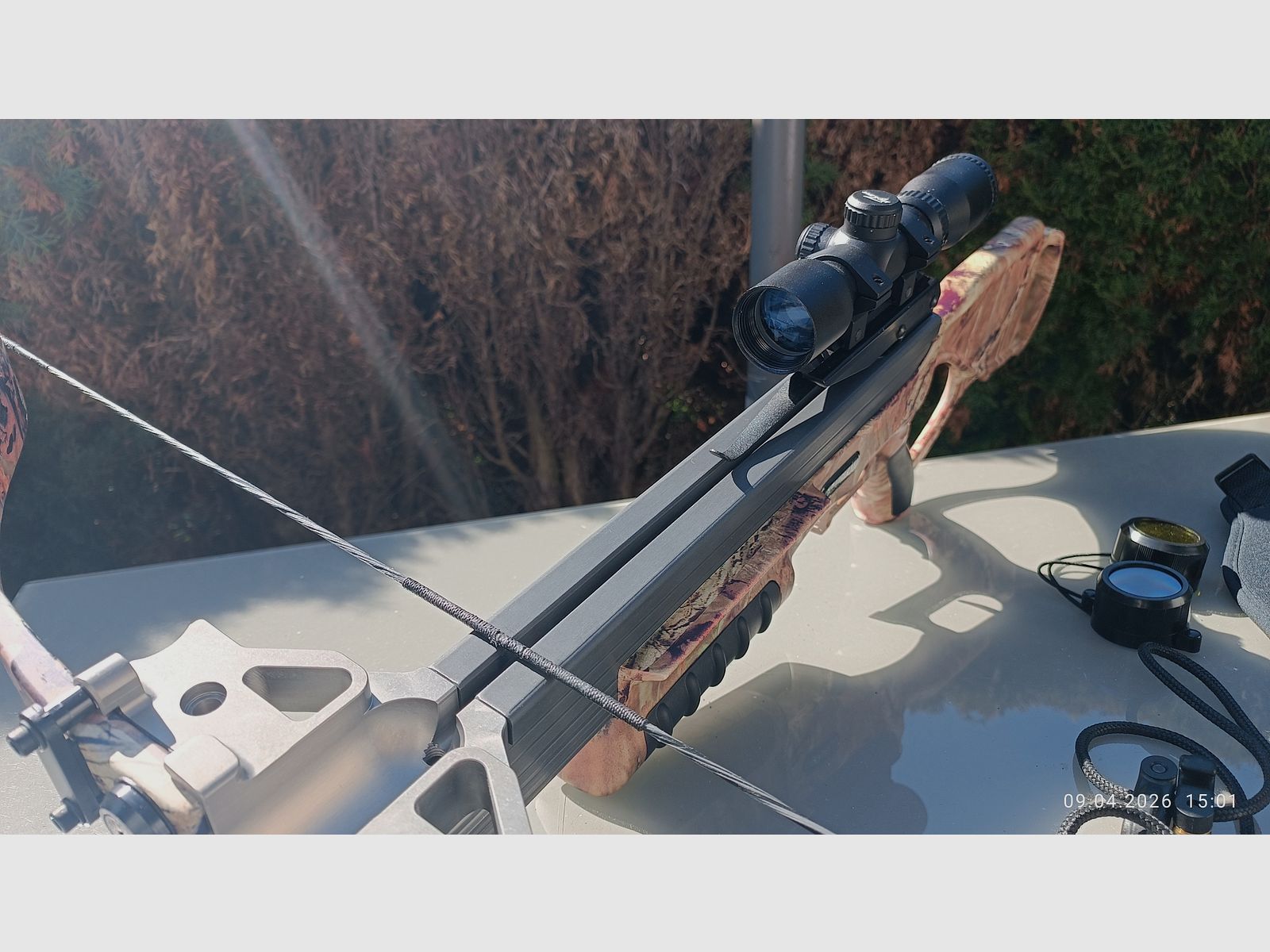 Armbrust Excalibur Matrix 330 mit Zubehör 