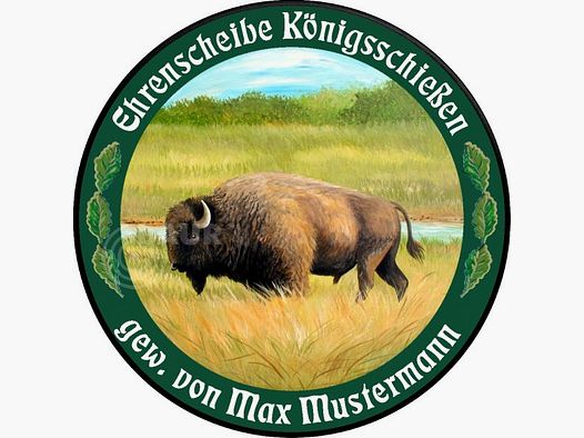 Schützenscheibe ECO-LINE Motiv 133