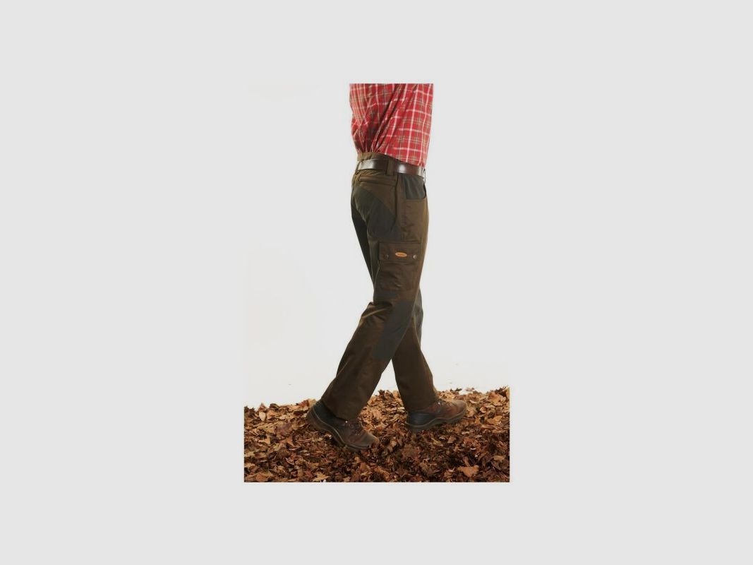 Hubertus Jagdhose Hydro mit Stretch dunkeloliv 32