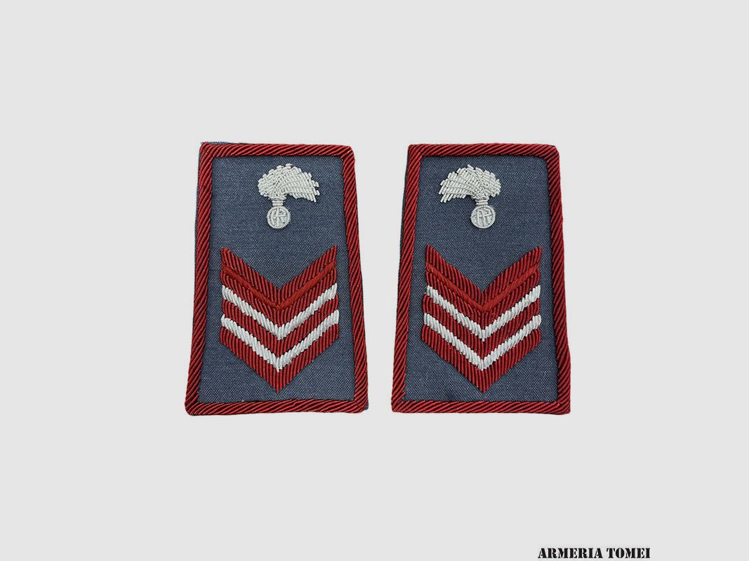 CARABINIERI – TUBULAR APPOINTED SELECTED EMBROIDERED IN CANVAS