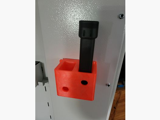 2x MAGAZYN Krótkolufowa Pistolet Uniwersalny Uchwyt uniwersalny Organizer do sejfu na broń Magnes antypoślizgowy