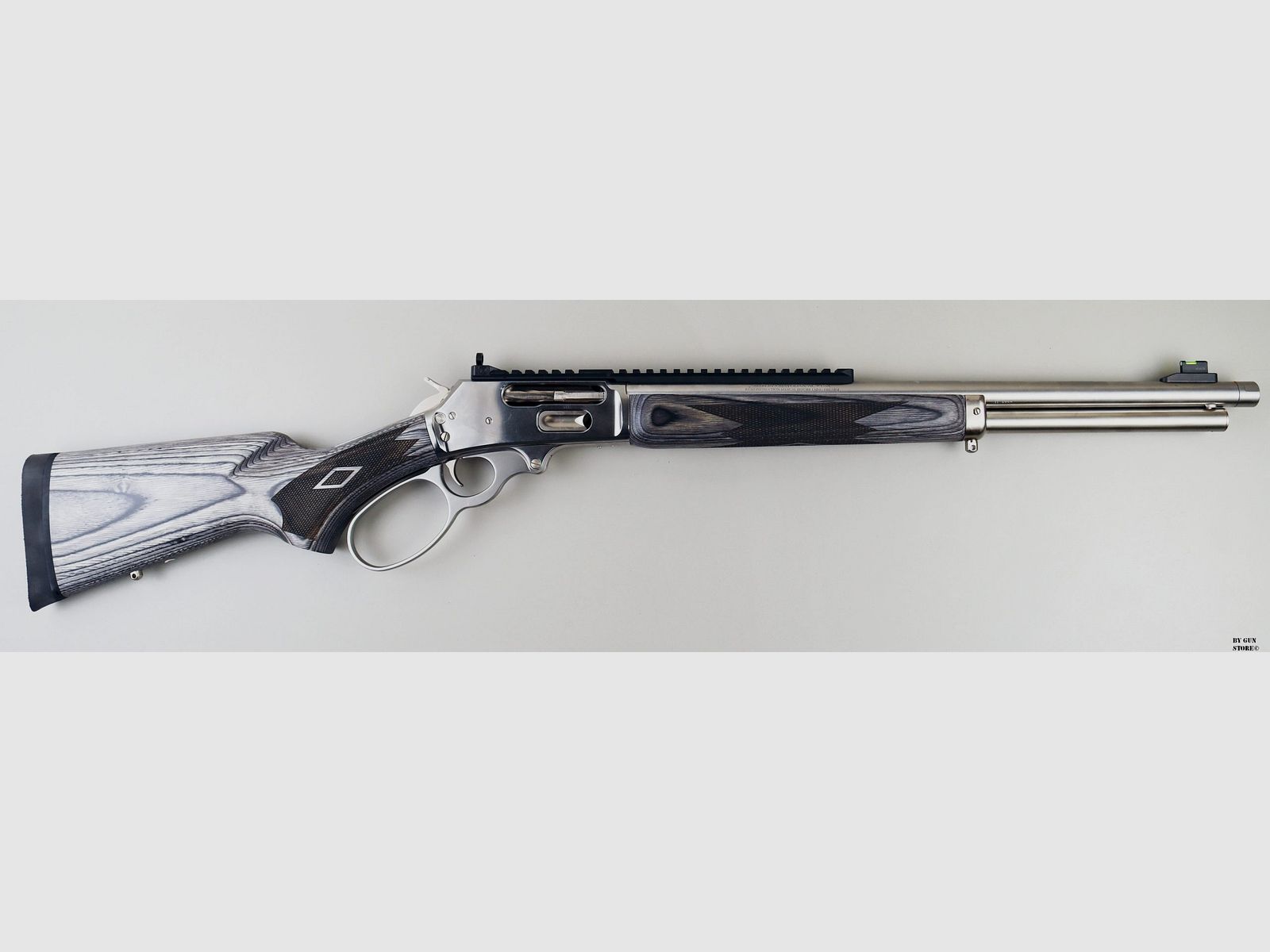 Lever Action Rifle MARLIN mod. 1895 SBL .45-70GOV 19″ SS LAMINATE -F, image 8 of 8