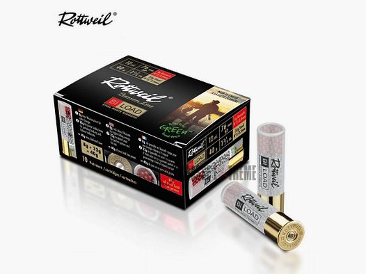 10 Cartucce ROTTWEIL Bi-Load Magnum 40G Cal. 12/76
