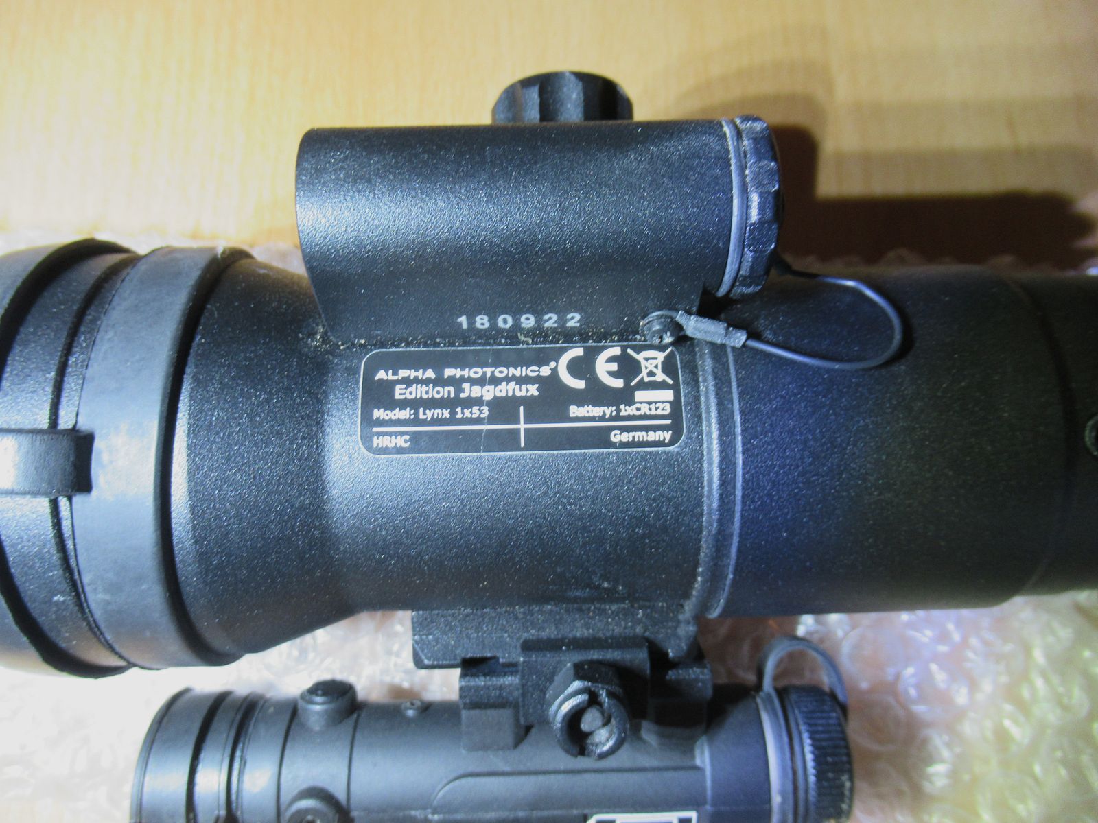 Nachtsicht Vorsatzgerät LYNX 1x53 mit Photonis Röhre und IR-Laser !! TOP !!!