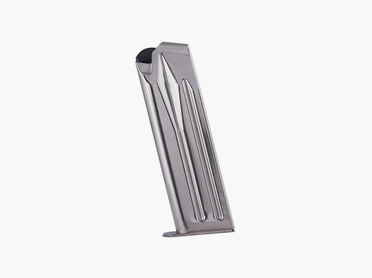 Magazynek Para Ordnance P18 38 Super Stalowy 17 Naboi, Nikiel - MECGAR