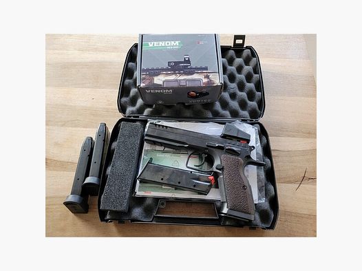 Tanfoglio Modell Stock III + Vortex Venom Red-Dot-Visier Kaliber 9mm Luger (Pistole)