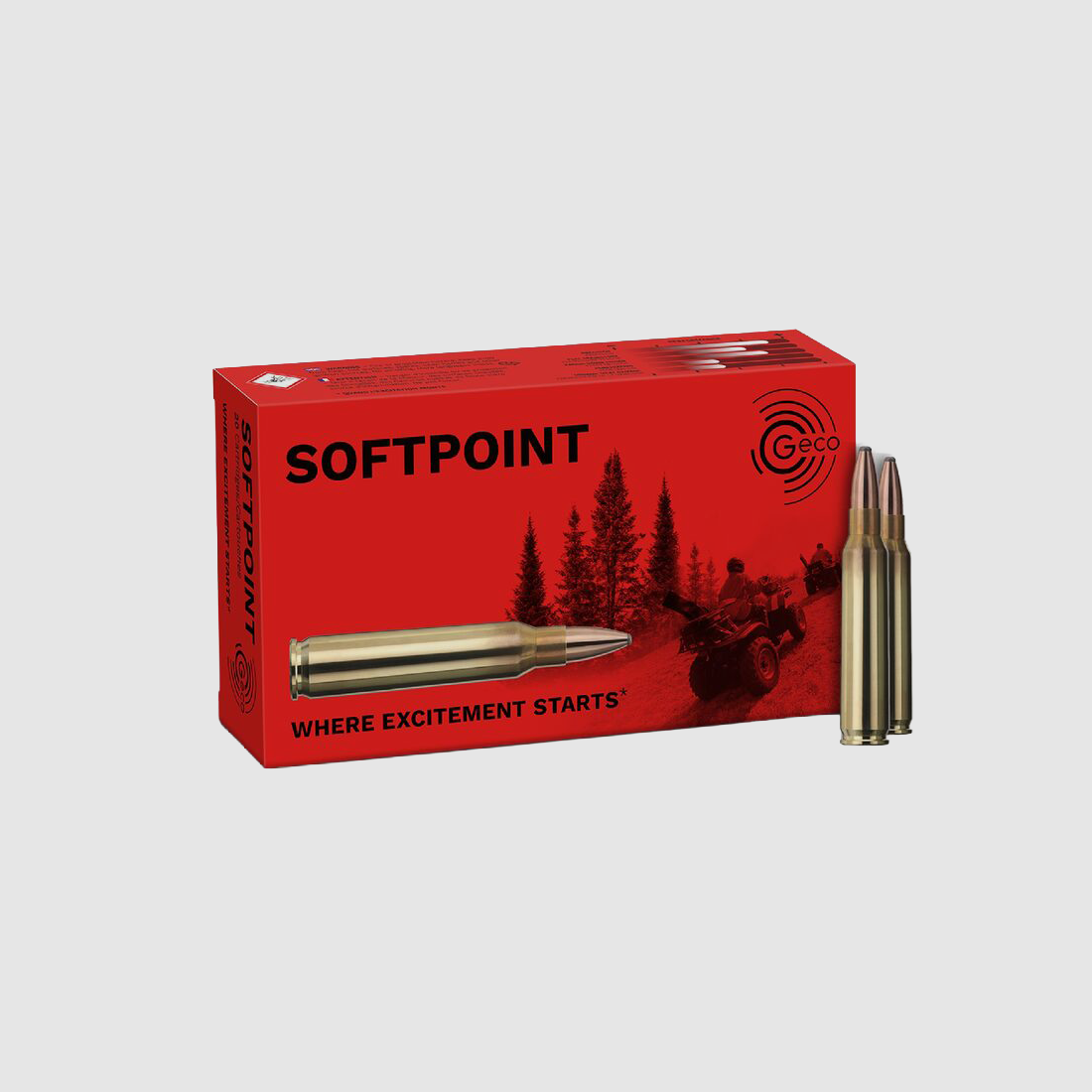 Geco .223 Rem. SOFTPOINT 3,4g/53gr – 20er