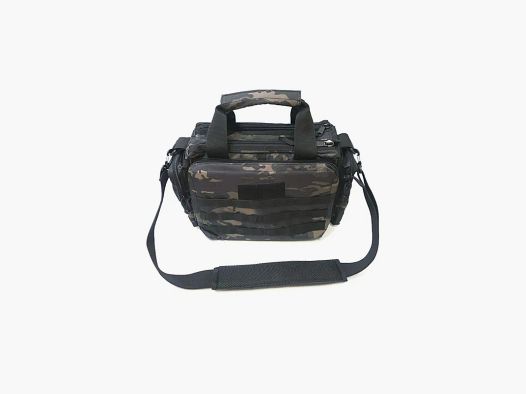 Militaire Tas Black Camo - Duurzaam 600D Polyester