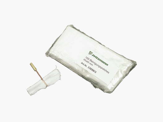 Fritzmann Reinigungspatches/ Reinigungstücher 100 Stck 85x85 mm