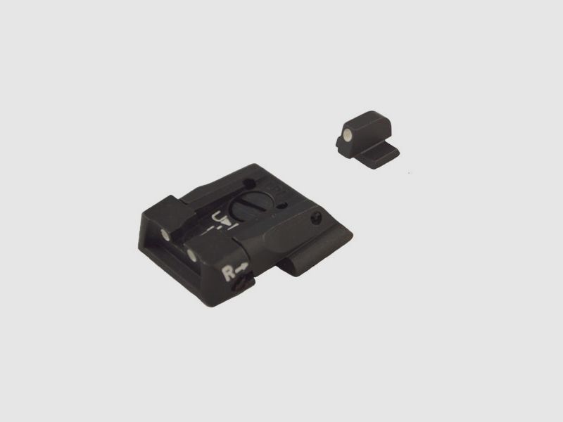 SPS Visor 3-Dot blanco pistola S&W M&P