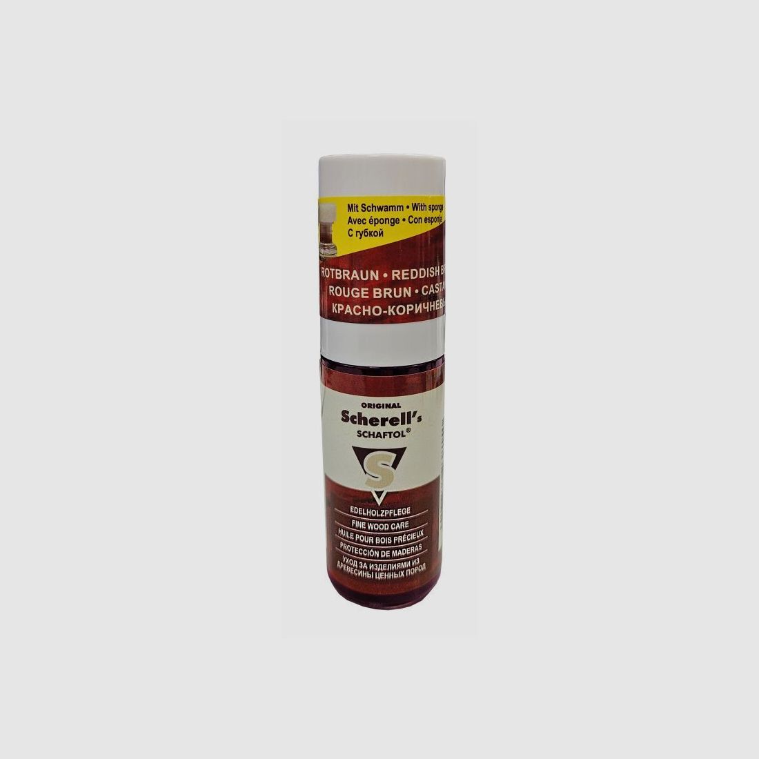 Ballistol Scherell s SCHAFTOL 50 ml Flasche mit Applikationsschwamm