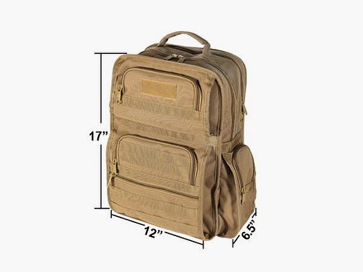 UTG Rapid Mission Rucksack, Dark Earth