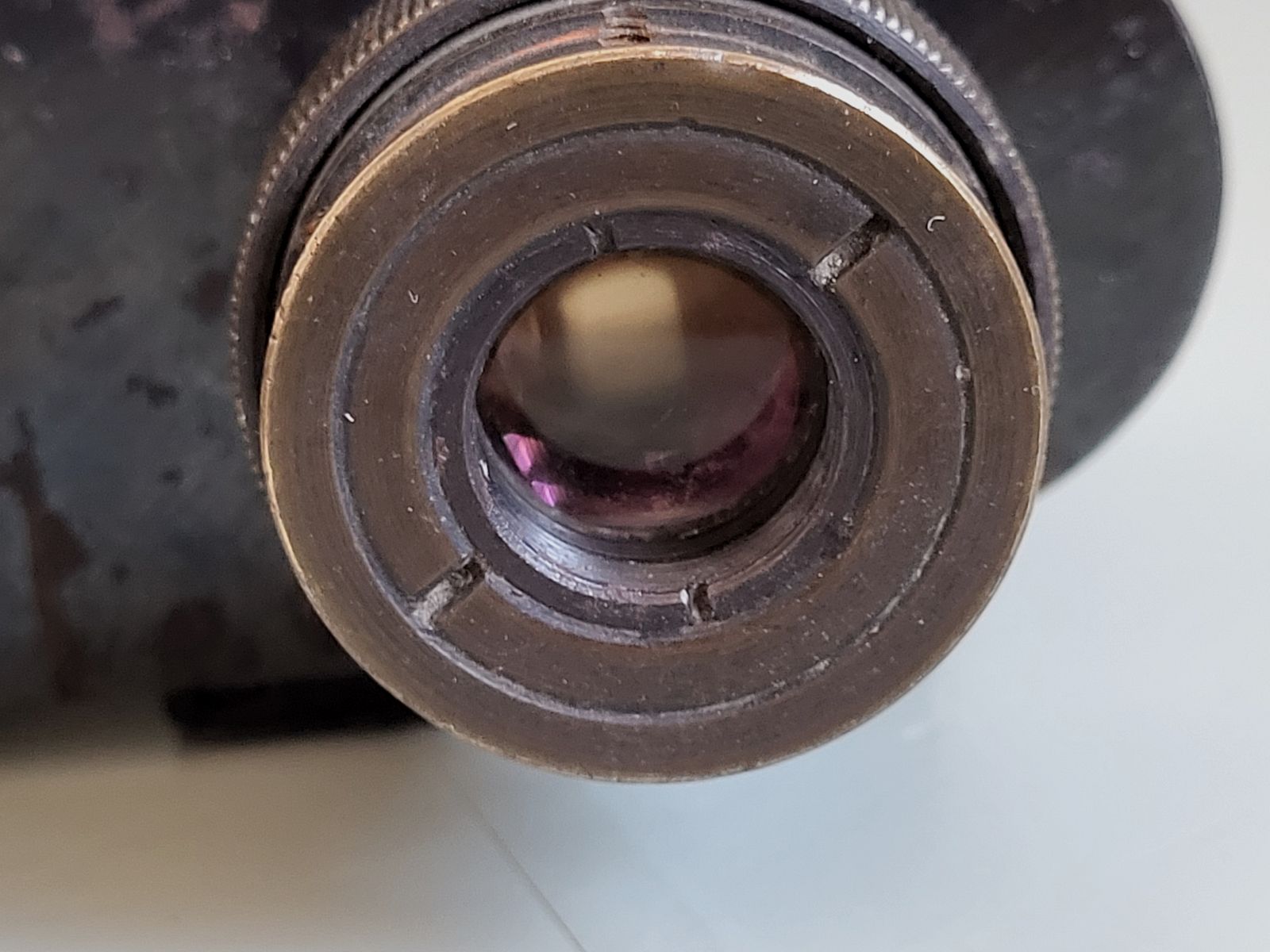 2 WK - WW 2 - Flak Fernrohr - Doppelfernrohr - Patent Carl Zeiss 