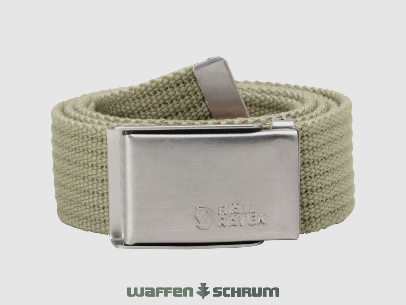 Fjällräven Merano Canvas Belt Light Khaki