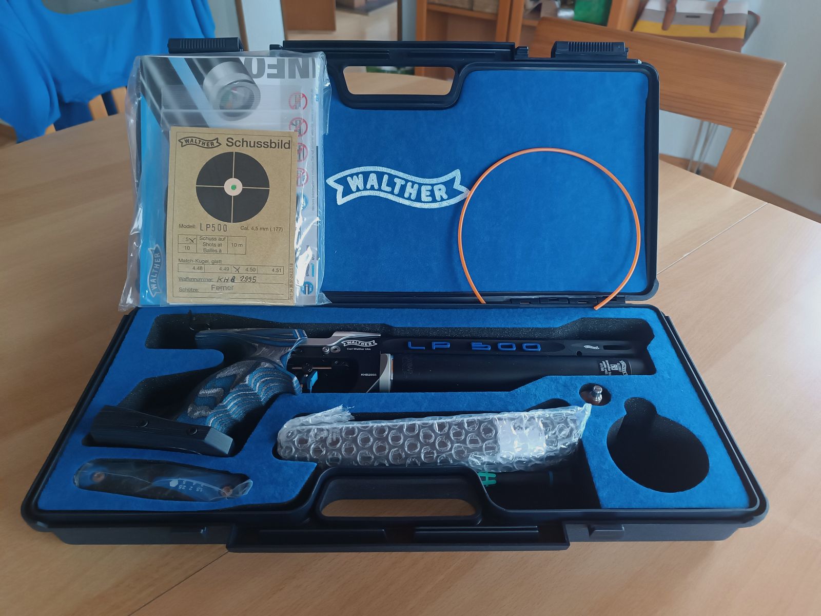 Walther LP500 Expert (Blue Angle) - NEU - inkl. Grundausstattung 