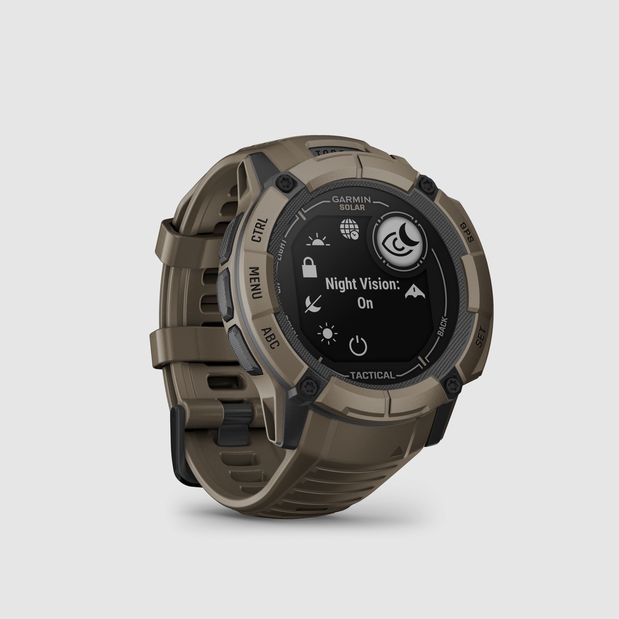 Garmin Instinct® 2X Solar - Tactical Edition, Olivgruen