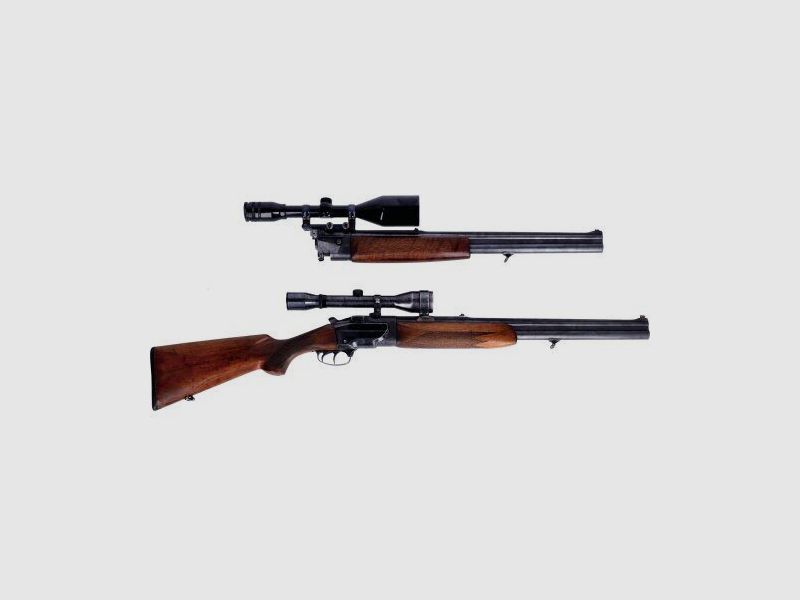 CZ Bockbüchsflinte ZH 12/70 + 7x57R mit WL 5,6x50R Mag + 12/70, Bild 1 von 13