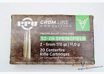 PPU Prvi Partizan .30-06 Sprg. 11,0g/170gr Z-GROM Bleifrei 20 Schuß